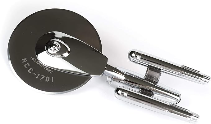 Star Trek: The Original Series USS Enterprise NCC 1701 Pizza Cutter Utensil