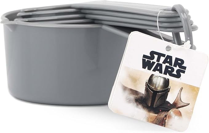 Disney Star Wars The Mandalorian Measuring Cups - Adorable Baby Yoda Measuring Cups for Kitchen