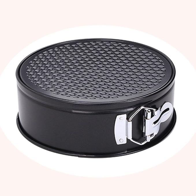 7 inch Springform interlocking and leak-proof seal carbon Cake Springform Pan