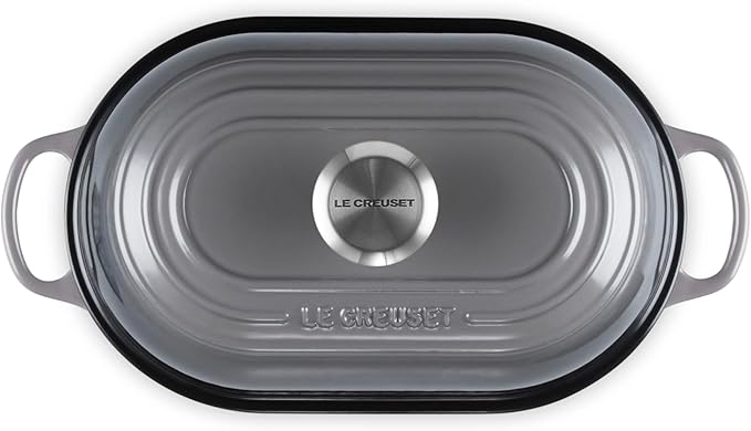 Le Creuset Enameled Cast Iron Signature Oval Bread Oven, 11.5 inch, Oyster