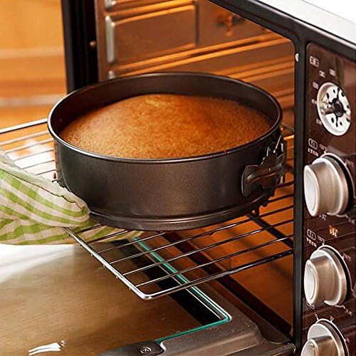 7 inch Springform interlocking and leak-proof seal carbon Cake Springform Pan