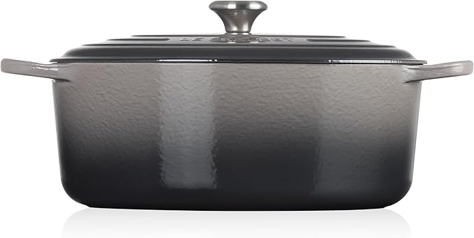 Le Creuset Enameled Cast Iron Signature Oval Dutch Oven, 9.5 qt., Oyster