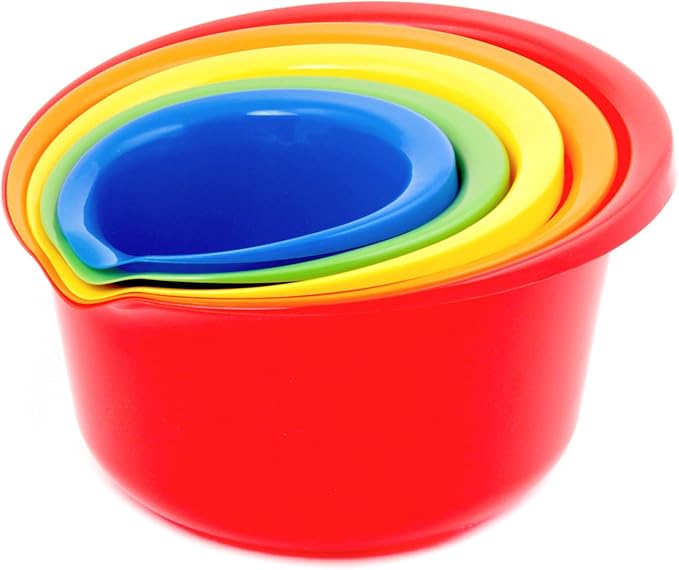 Chef Craft Select Plastic Mixing Bowl, 2.5 quart, Yellow