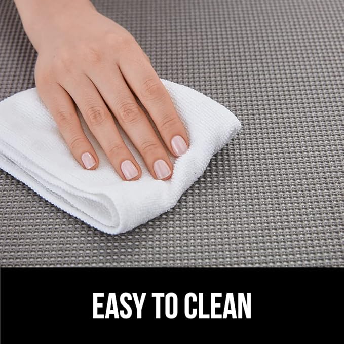 GORILLA GRIP powerGRIP Drawer Shelf and Cabinet Liner, Thick Strong Hold, Non-Adhesive Liners Protect Kitchen Cabinets and Cupboard, Bathroom Drawers, Easy Install, Breathable Mat, 12" x30', Chevron
