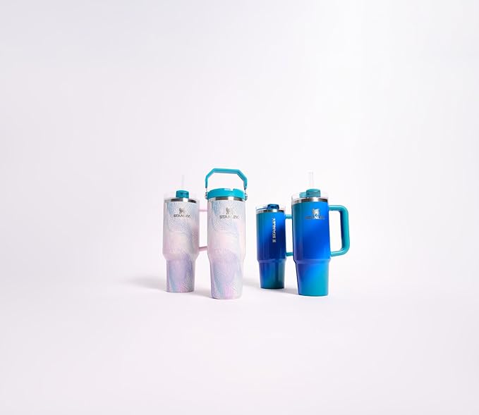 STANLEY Quencher ProTour Flip Straw Tumbler with Leakproof Lid | Built-In Straw & Handle | Cupholder Compatible for Travel | Insulated Stainless Steel Cup | BPA-Free