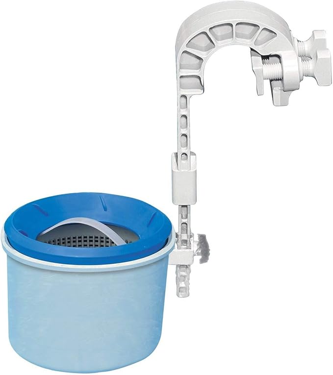 Intex Deluxe Wall Mounted Swimming Pool Surface Automatic Skimmers (4 Pack)