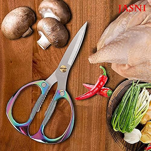 Stainless Steel Kitchen Scissors Heavy Duty Multipurpose Shears for Food