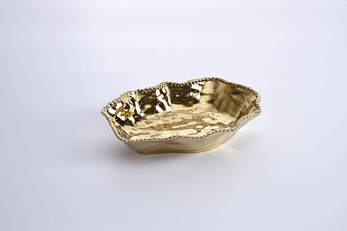 Pampa Bay Serving Bowl (Gold)