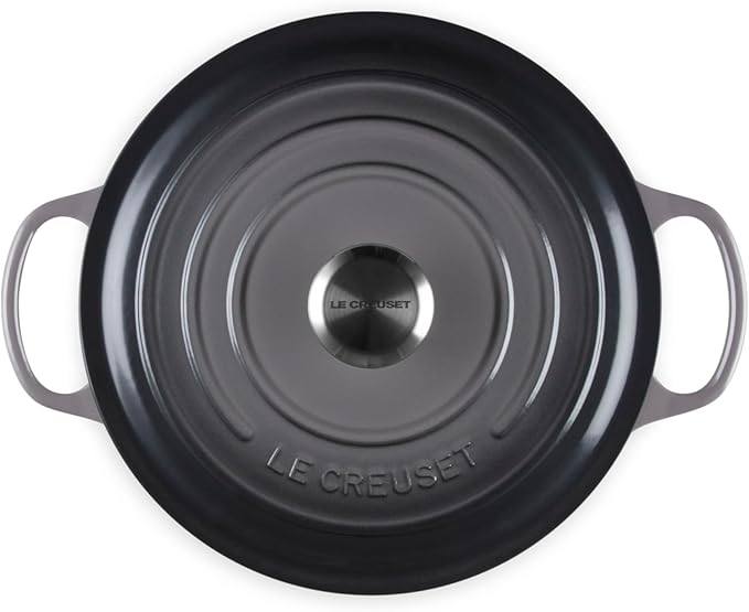 Le Creuset Enameled Cast Iron Signature Deep Round Oven, 6.5 qt., Oyster