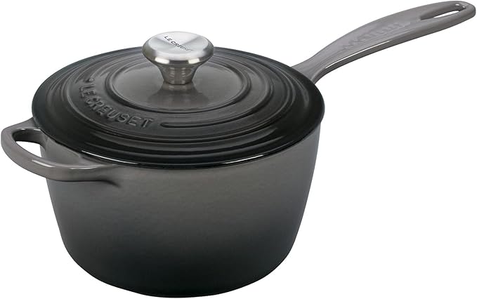 Le Creuset Enameled Cast Iron Signature Saucepan, 2.25 qt., Oyster