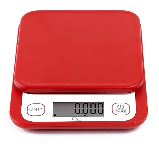 Ozeri Garden and Kitchen Scale II, with 0.1 g (0.005 oz) 420® Variable Graduation Technology®