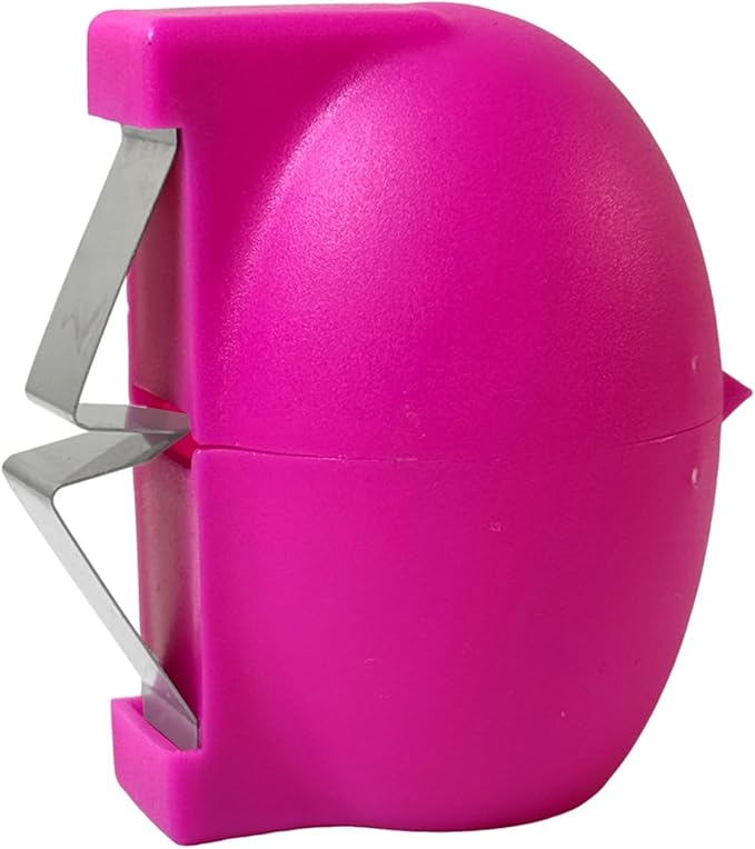 Egg Shell Opener ｜Eggs Peeler Shell Remover ｜Multifunctional Egg Separator for Raw and Hard-Boiled Eggs ｜ Portable Stainless Steel Egg Cracker Kitchen Tool (Pink)