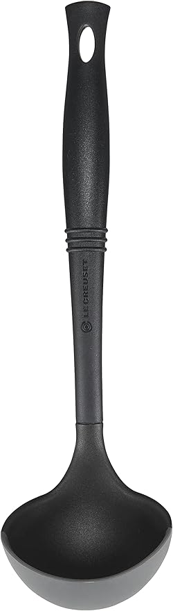 Le Creuset Revolution Bi-Material Ladle, 12" x 3.5", Oyster
