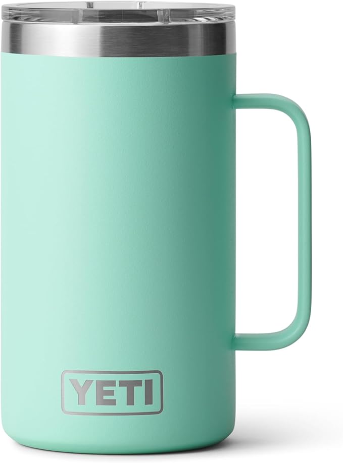 YETI Rambler 24 oz Mug, Vacuum Insulated, Stainless Steel with MagSlider Lid