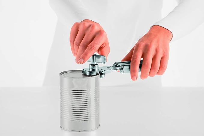 Rösle Stainless Steel Can Opener with Pliers Grip, 7-inch