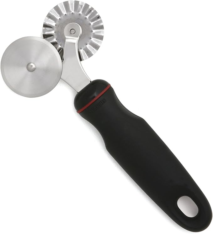 Norpro Grip-EZ Pastry/Ravioli Wheel, 1 piece, Black