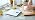 MEGAWISE Digital Kitchen Scale, 33 lb, Rechargeable, 1 g/0.04 oz, White