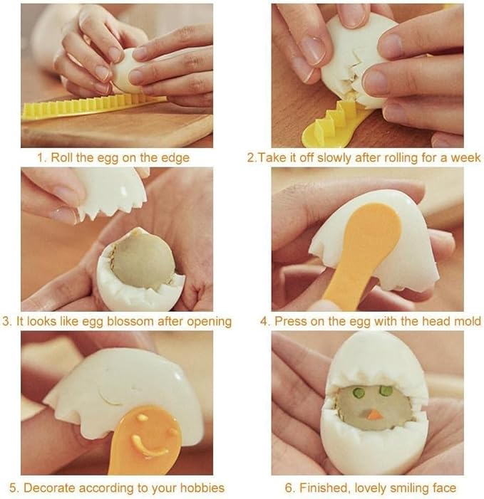 2Pcs Egg Cutter Set, Lace Fruit Slicer Carving Lace Cutting Wire Egg Cutter Egg Decorator Home Boiled Cut Egg Cooking Tools Mandolines and Slicers, Graters, Peelers and Slicers