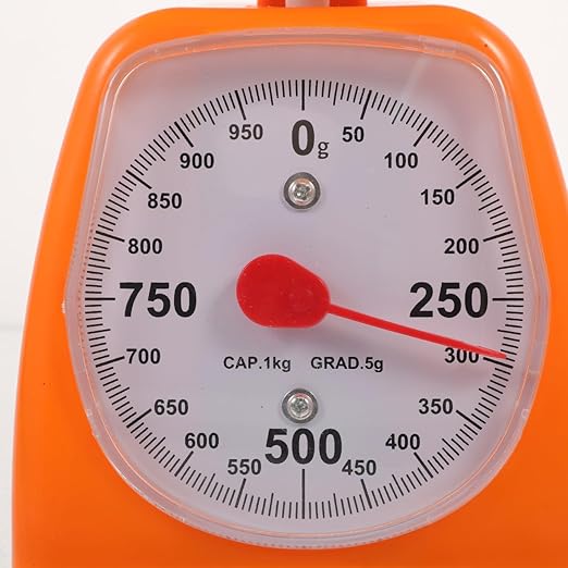 Mechanical Kitchen Scale with Dial Display Accurate Portion Weigh Scale for Food and Laboratory Use Portable Analog Kitchen Counter