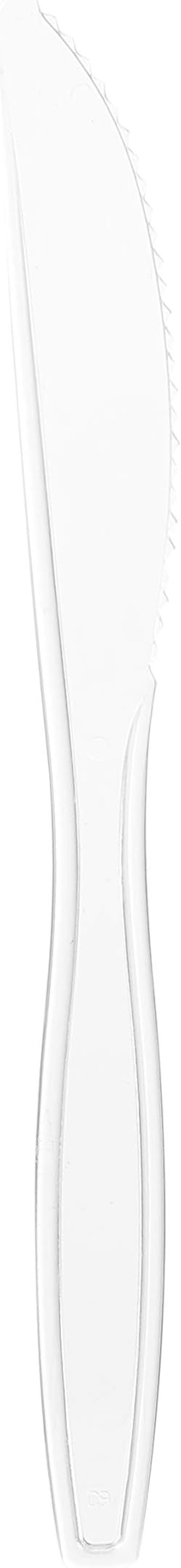 Glad Crystal Clear Assorted Plastic Cutlery Forks| Clear And Heavy Duty Plastic Silverware (8 pieces Each - Forks, Knives, Spoons) Glad Disposable Tabletop, 24 Count (Pack of 3)