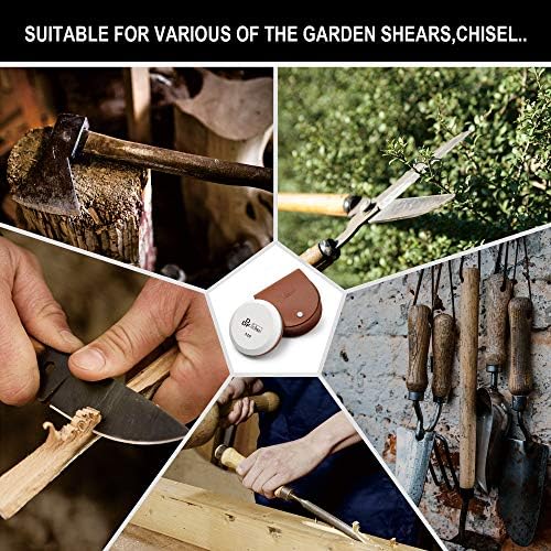 DDF IohEF Axe/Hatchet Sharpening Stone 180/320 Grit with Portable Bag