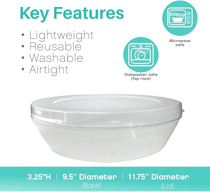 Trenton Gifts Keep Your Pies Fresh Anywhere Universal Pie Container - Perfect for Home or Travel