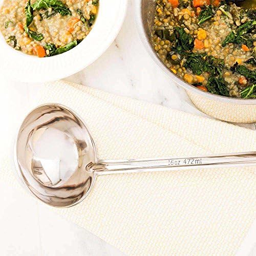 Restaurantware 16 oz Stainless Steel Serving Ladle