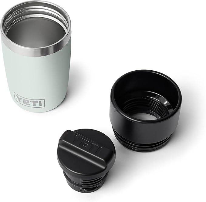 YETI Rambler 8 oz Travel Bottle, Stainless Steel, Vacuum Insulated with Leakproof Commuter Cap, Ridgeline