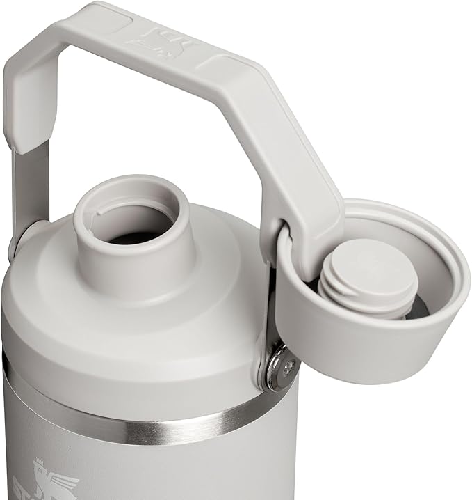 Stanley IceFlow 2.0 Fast Flow Tumbler with Handle 30 oz | Twist On Angled Spout Lid | Leakproof Water Bottle | Insulated Stainless Steel | BPA-Free | Ash