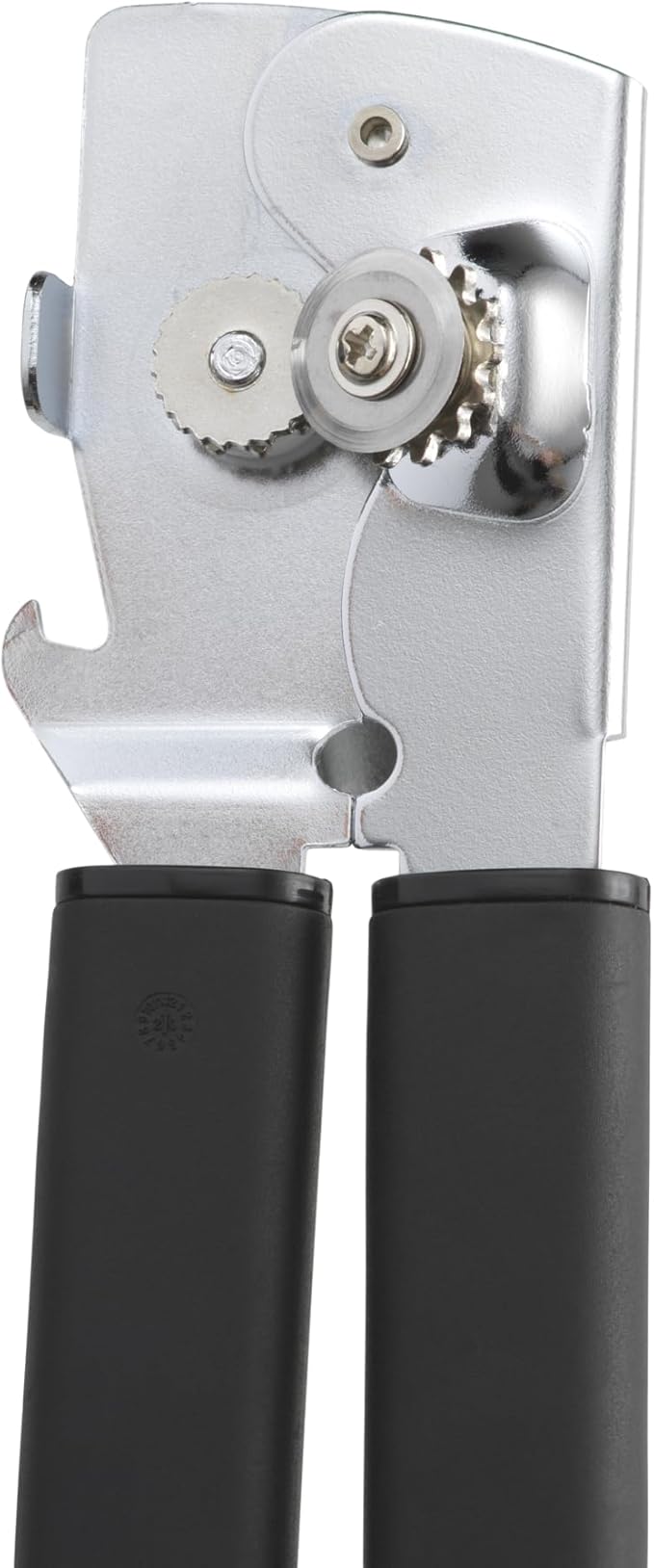 GoodCook Everyday Classic Can Opener – High Carbon Stainless Steel Heavy Duty Can Opener with Soft Grip Handles, Easy to Use Kitchen Tool, Universal for Any Sized Can