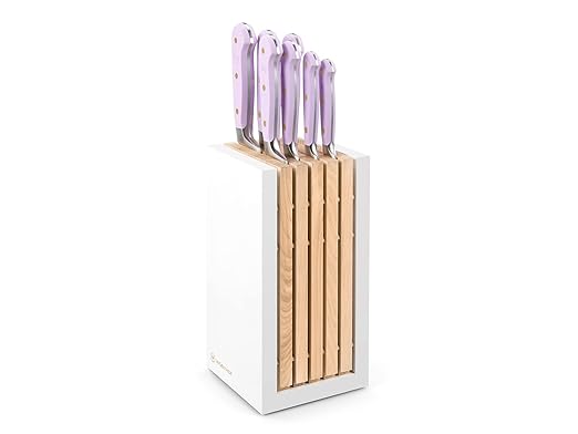 WÜSTHOF Classic Purple Yam 8 Piece Knife Block Set