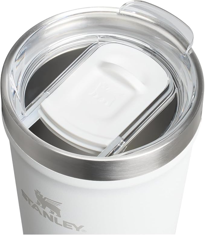 STANLEY Everyday Tumbler | Press Fit Drink Through Lid | Beverage, Coffee, and Cocktail Cup | Insulated Stainless Steel Wine Glass | BPA-Free