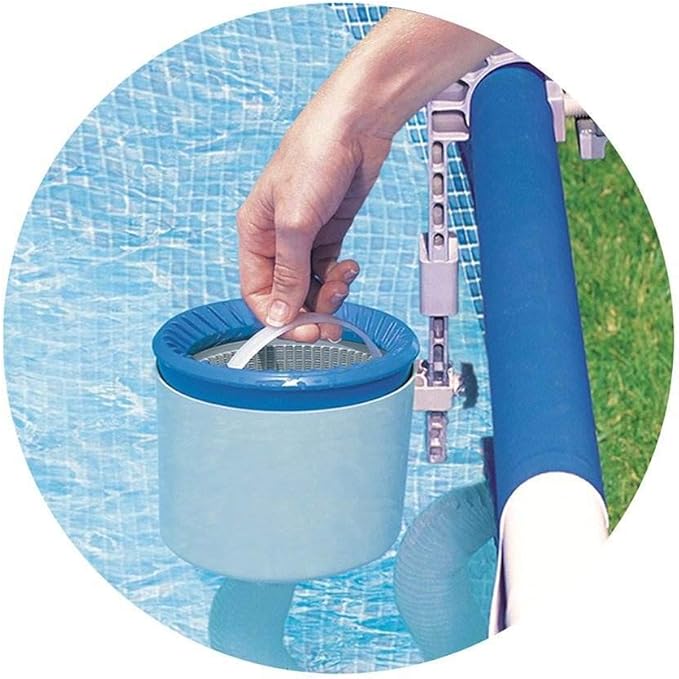 Intex Deluxe Wall Mounted Swimming Pool Surface Automatic Skimmers (4 Pack)