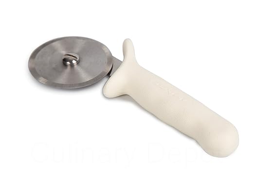 Dexter-Russell 2¾" Pizza Cutter | P3A-PCP | SANI-Safe Series | High-Carbon Steel Blade with Smooth Rolling Action | Textured Non-Slip Handle | NSF Certified | Made in USA
