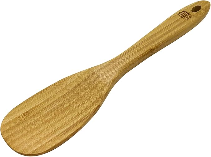 Joyce Chen All-Purpose Burnished Bamboo Spatula, 13-Inch