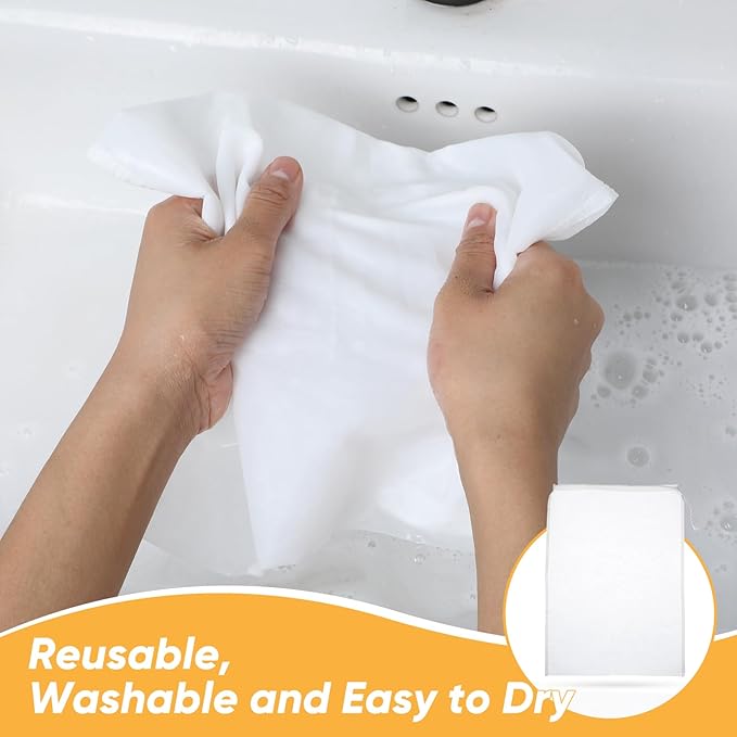 6Pack Nut Bag Strainer 18 x 12 Inch Cheesecloth Bags for Straining Nylon Cheese Cloth Bags Reusable 200 Mesh Nut Milk Bag for Straining Fruit Juice Cheese Coffee Tofu Yogurt Tea