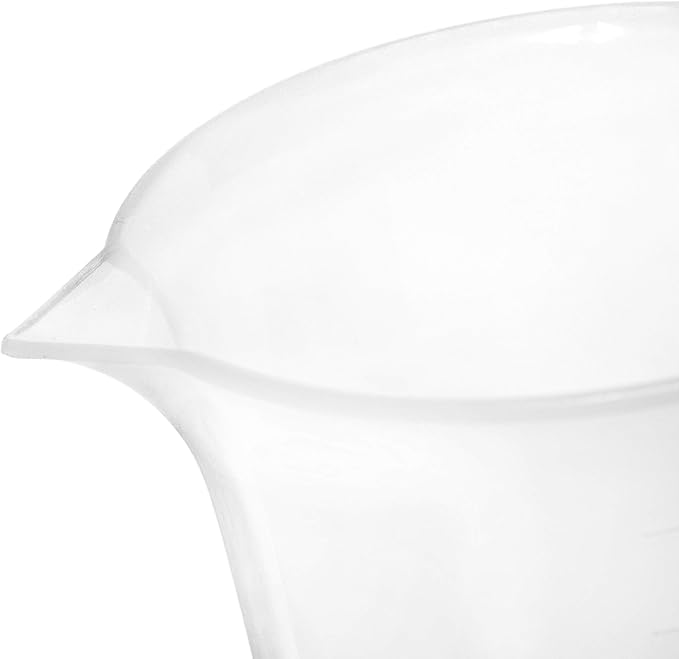 EISCO Plastic Pitcher, 2000mL (2L) - Molded Graduations - Chemical Resistant & Autoclavable Polypropylene - Measuring Jug