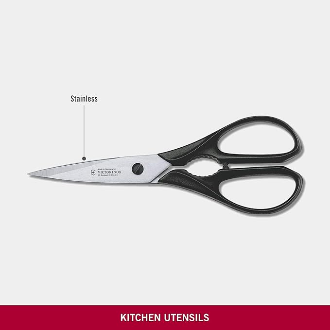 Victorinox Black Handled Kitchen Scissors