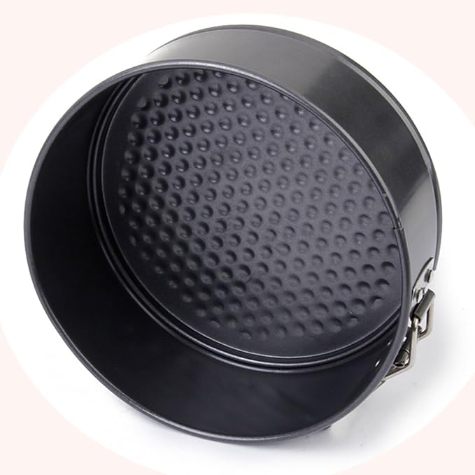 7 inch Springform interlocking and leak-proof seal carbon Cake Springform Pan