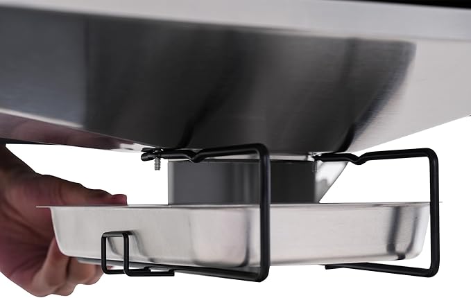 Monument Grills Replacement Grease Box BBQ Drip Pan for All Gas Grill Models Except Mesa II Series from 9.5x6.6 Inch