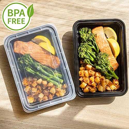 Igluu Meal Prep Containers Reusable (10 Pack) 1 Compartment – 28oz