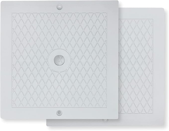 Poolzilla 2-Pack 10" Skimmer Lid Replacement for Hayward SPX1082E, SP082, 1083, 1084, 1085, and SP1086, Heavy Duty Design…