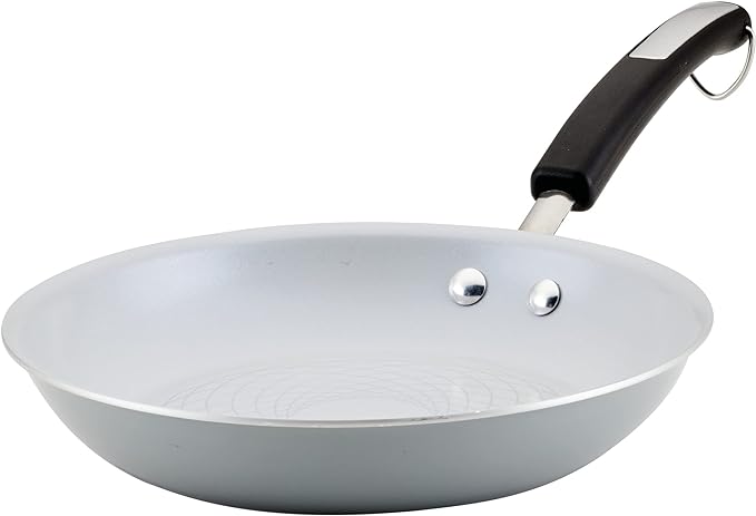 Farberware EcoAdvantage Ceramic Nonstick Frying Pan/Skillet, 10 Inch, Gray