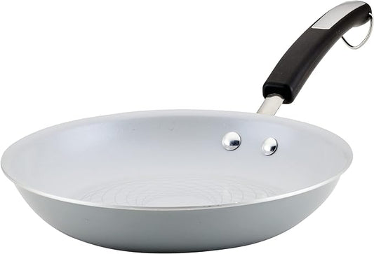 Farberware EcoAdvantage Ceramic Nonstick Frying Pan/Skillet, 10 Inch, Gray