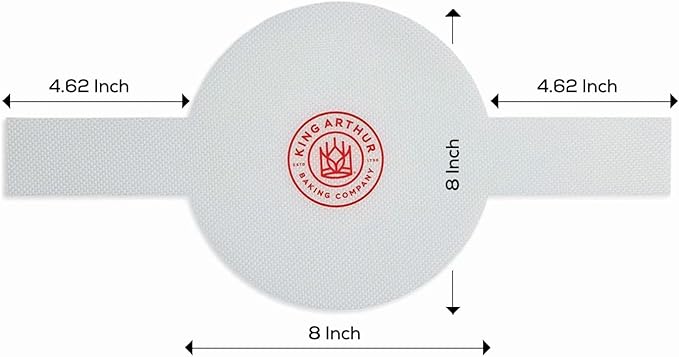 King Arthur Baking Company Round Loaf Lifter For Dutch Ovens, Oven Safe Reusable Nonstick European-Grade Silicone, For Easy Bread Baking, Removal, And Release