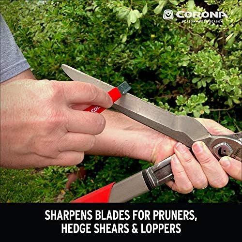 Corona Tools Handheld Garden Tool Sharpener– Blade Sharpener for Pruning Shears,Loppers,Hedge Clippers & More,(Pack of 12)