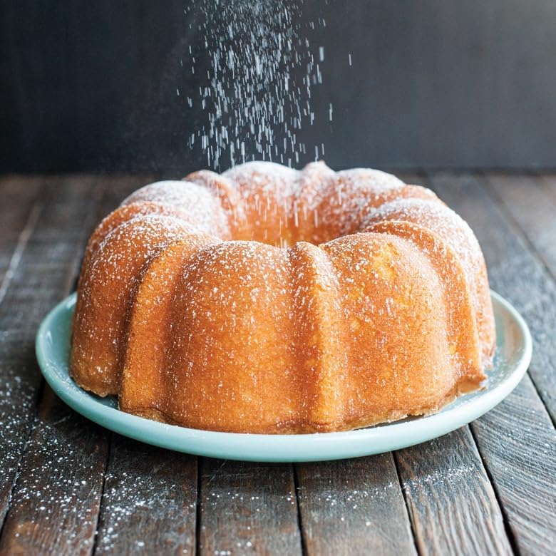 Nordic Ware Formed Bundt, 6 Cup, Twilight Blue (Pack of 4)