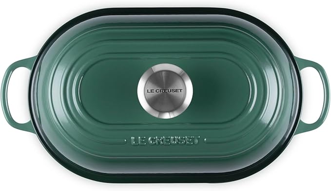 Le Creuset Enameled Cast Iron Signature Oval Bread Oven, 11.5 inch, Artichaut