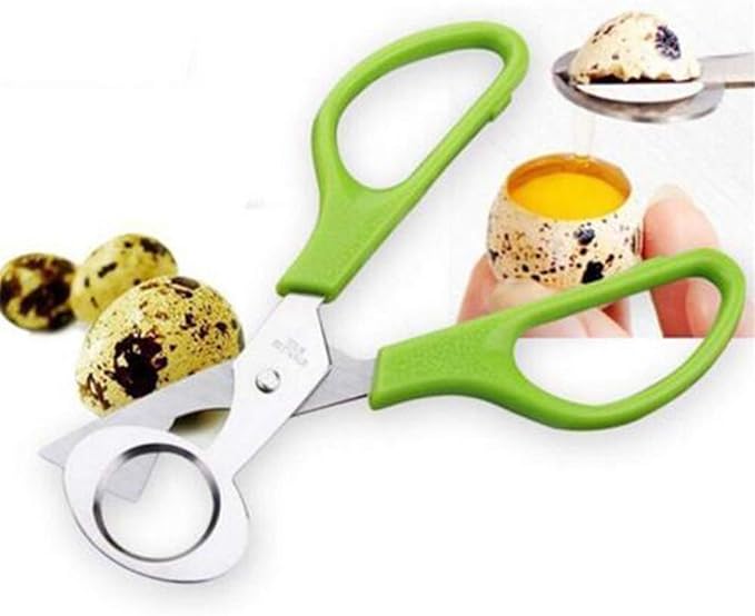 Pigeon Bird Quail Egg Cutter Tool Quail Egg Scissors Opener Cracker Stainless Steel Blade Kitchen Tool