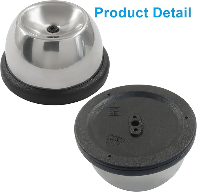 Stainless Steel Egg Piercer with Retractable Pin - Egg Poker Tool for Perfect Hard Boiled Eggs Every Time, Easy Raw Egg Shell Puncher for Quick Peeling (Black)
